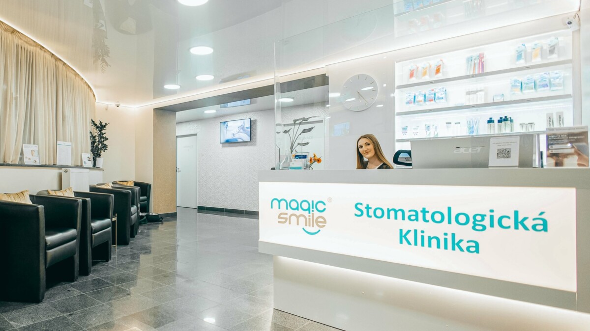 Magic Smile – Stomatologická klinika Praha, recepce
